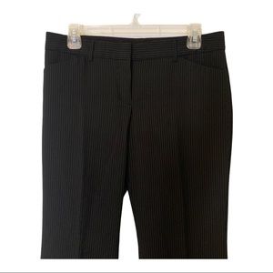 Express Women’s Editor black striped pants size 6